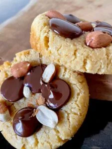 Gamme Olympique - Cookie chocolat noir Cacahuète
