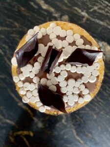 Gamme Création - Entremet Chocolat Noir Caramel
