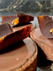 Gamme Délice - Tarte individuelle Chocolat Caramel Pécan