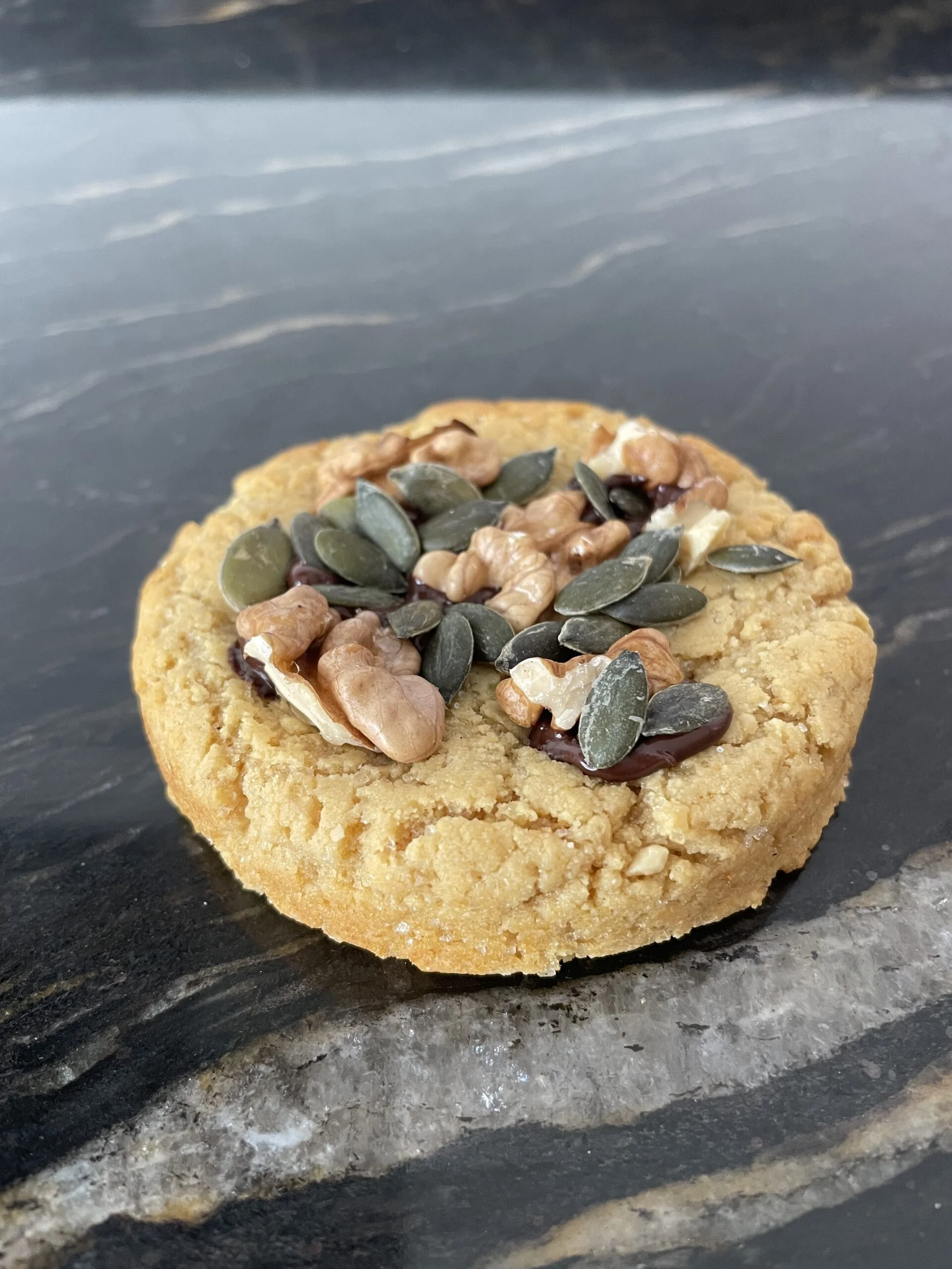 Gamme Olympique - Cookie Chocolat Noir Noix Courge