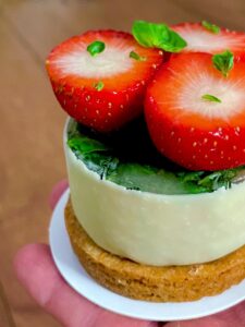 Gamme Délice - Entremet Fraise Basilic