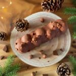 Buche rocher gianduja noisette