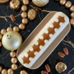 Buche vanille caramel pécan