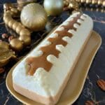 Buche vanille caramel pécan